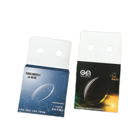 Emballage d'enveloppe personnalisée de 9x9 cm pour l'impression de lentilles Sac d'enveloppe de prêt optique Prêt de lunettes