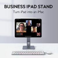 Support magnétique pliable et portable de qualité supérieure, multi-angles et réglable, pour iPad Pro/Air