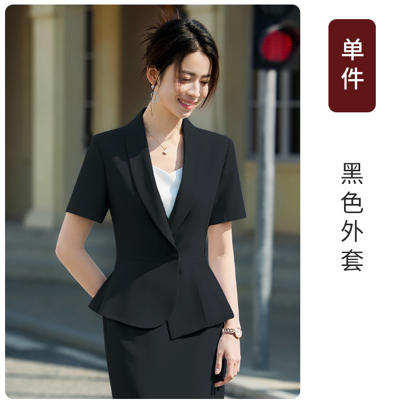 black suit