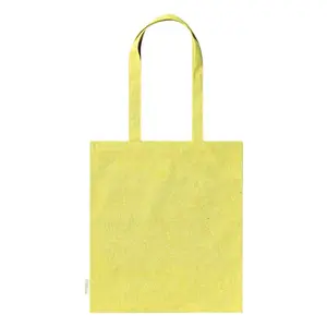Borsa shopper in cotone riciclato 140 gr, merchandising sostenibile - Product Image 1