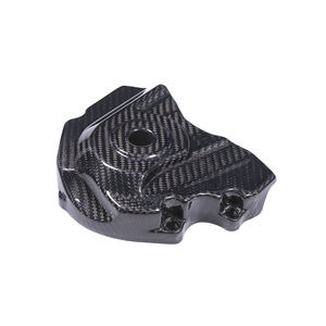 AISKA Protection de pignon avant 100 % fibre de carbone sèche 3K pour moto Kawasaki <span class=keywords><strong>Ninja</strong></span> ZX10R ZX-10R 2016-2020 - Product Image 4