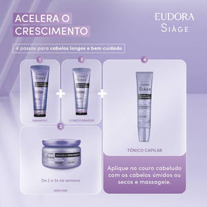 Eudora - Siage Accelera o Crescimento-balsamo 200Ml-condizionatore 6.8FlOz - Product Image 4