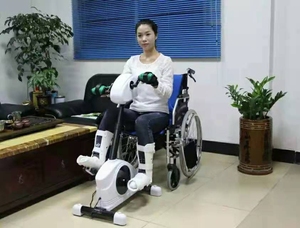 Alat Olahraga Pedal Tangan dan Kaki Profesional untuk Sepeda Ganda, Mini <span class=keywords><strong>Bike</strong></span> Bermotor Portabel untuk Penggunaan di Rumah, Rehabilitasi, dan Latihan Stroke - Product Image 2