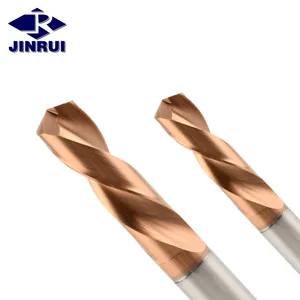 Carbide Drill Bit JR 1mm-14mm HRC45 Cnc Tungsten Carbide Drill Bits Solid Carbide Drill Bit