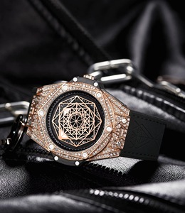 Drioshipping Brand Watch Man Sports Diamond <b>Clock</b> Wrist Watch Men Waterproof Business Quartz Watch - Product Image 2