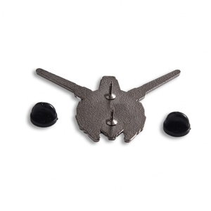 New Style Animation Design Soft Enamel Black Color Fashionable Metal Badge - Product Image 6