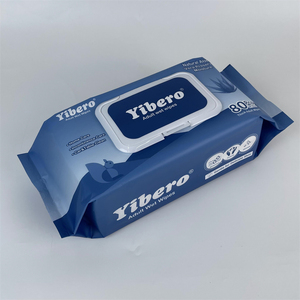 敏感皮肤用女性湿巾可生物降解成人可冲洗80pcs湿巾 - Product Image 1