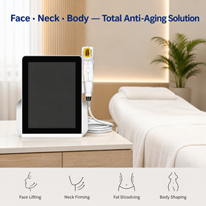 Máquina HIFU Portátil de Una Sola Manivela con Enfriamiento 12D para Revitalización Facial, Contorno Corporal y Uso en Salones de Belleza - Product Image 3