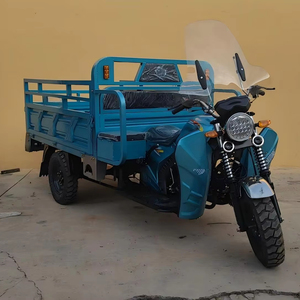 Tricycle utilitaire à essence motorisé à 3 roues | Charge maximale de 1200 à 1500kg pour le transport de marchandises | Tricycle de moto - Product Image 1