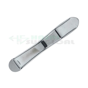 Depresor de lengua médico de acero inoxidable de alta calidad, instrumentos quirúrgicos de Hasni - Product Image 1