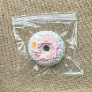 Donut-Shaped Rice Balls <b>Squishy</b> Squeeze Toys Thick and Substantial for Stress Relief Creative Gift for Kids and Adults - Product Image 3