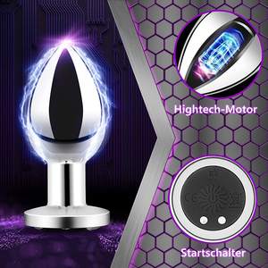 Vibromasseur Anal Jouets sexuels lesbiens Télécommande sans fil Plug anal électrique Adulte Pour Femme - Product Image 4