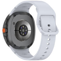 Bracelet en silicone souple pour Samsung Galaxy Watch 8 avec ligne de fixation de la même couleur, nouveau bracelet de montre en silicone respirant