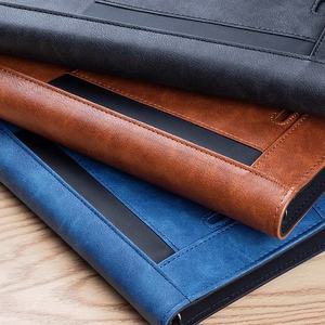 A5 innovativo Notebook da latte con Power Bank e caricabatterie Wireless 100 fogli con copertina rigida per cucire rilegatura <span class=keywords><strong>in</strong></span> pelle sintetica - Product Image 2