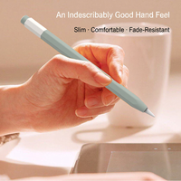 Étui de protection en silicone pour Apple Pencil 3, housse de chargement magnétique USB-C, pochette ergonomique pour stylo