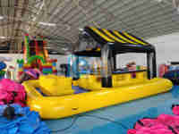 Bar de piscine gonflable cour extérieure Portable arrière-cour événement fête barre de plage gonflable tente barre flottante de mer