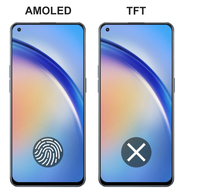 Écran OLED 6,43 pouces 100 % testé pour Oppo Reno 6 4G/5G – Remplacement d'écran tactile numériseur.