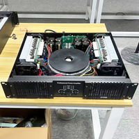 Amplificateur de puissance de haut niveau 2*1200W, amplificateur audio professionnel 2U, adapté aux lieux de divertissement KTV
