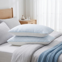 Oreillers de lit en mousse à mémoire de forme hypoallergénique déchiquetés Loft réglable de luxe Expérience de sommeil confortable