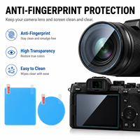 Film protecteur personnalisé OEM en PET pour objectif d'appareil photo avec écran HD transparent, anti-rayures et résistant aux traces de doigts