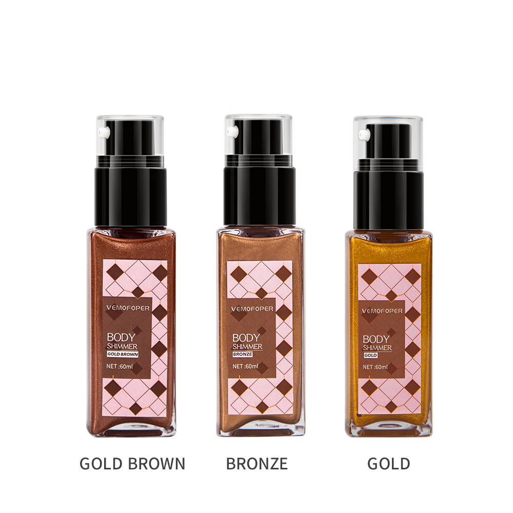 Жидкий осветлитель Firstfly, хайлайтер для тела, макияж, гладкая Мерцающая жидкая основа для лица и тела