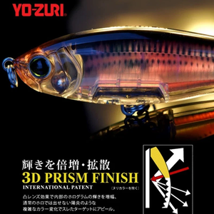 R1207 8.5g 17g <span class=keywords><strong>YO</strong></span>-<span class=keywords><strong>ZURI</strong></span> 3D prisme eau douce lente naufrage Luya appât perche retourné bouche <span class=keywords><strong>leurre</strong></span> - Product Image 4