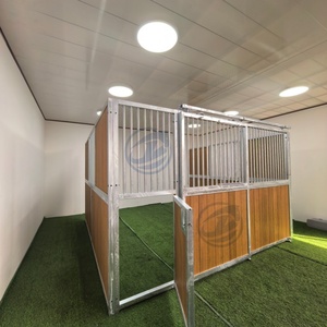 カスタマイズされた10フィート屋外高品質馬車用常設パウダーコーティング亜鉛メッキ馬用パネルPferd - Product Image 5