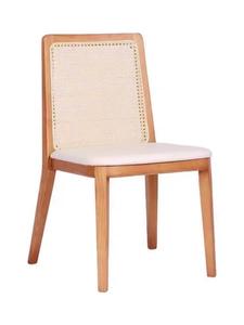 Silla de Comedor de Ratán de Mediados de Siglo, Fabricada en Indonesia, Silla de Madera de Fresno, <span class=keywords><strong>Sillas</strong></span> Plegables de Ratán para Hotel y Restaurante - Product Image 3
