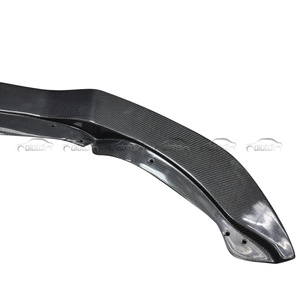 Carbon Fiber PSM Type Auto Front Bumper Upper Lip Chin Spoiler Rocker Winglet <b>Splitter</b> for BMW F80 M3 F82 F83 M4 - Product Image 5