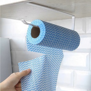 Rollo de Paños Desechables Biodegradables de Tela No Tejida Spunlace de Viscosa para Limpieza de Cocina - Product Image 4