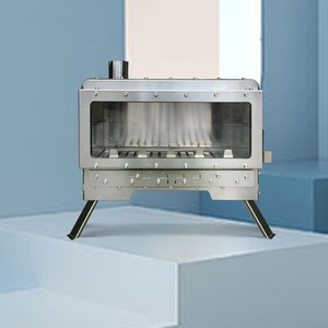 Caminetto a <span class=keywords><strong>Legna</strong></span> Autonomo per Casa e Piccola Stufa Riscaldante per Pensioni - Product Image 2