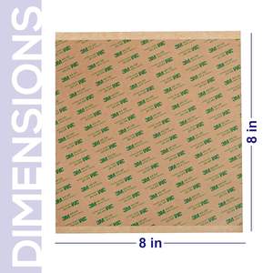 <span class=keywords><strong>CANOPUS</strong></span> Ruban adhésif acrylique double face 468MP, feuille de transfert 8 po x 8 po (lot de 5) - Product Image 2
