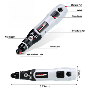 Battery-Powered <b>Mini</b> Grinding Tool Kit for Crafting DIY Projects Multi-Tool Cordless Tool - Product Image 3