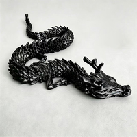 Dragon imprimé en 3D pour enfants et adolescents, jouets et décorations uniques pour enfants, jouets de dragon mystérieux, cadeaux pour garçons et filles
