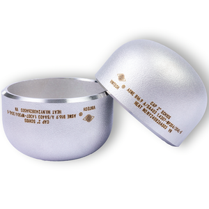 Tapa de Tubería de Acero Inoxidable Vietnam ASME B16.9 A SA403 304 304L 316 316L Superficie Lisa Accesorio de Alta Presión - Product Image 2