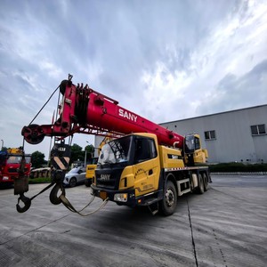 SANYプロモーション 15トン油圧式モバイルトラッククレーン 25トン積載可能 強力な伸縮式ブーム 高耐久性 新品中古トラッククレーン - Product Image 4