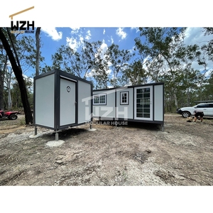 Hiện đại di động di động nhà vệ sinh vòi hoa sen cabin Combo chống ăn mòn sử dụng công cộng làm bằng bánh sandwich Panel cho các ứng dụng ngoài trời - Product Image 3