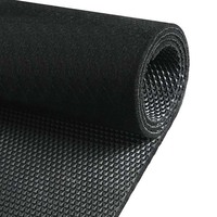 Tapis antidérapant rectangulaire en caoutchouc à grille pour garage, atelier, exposition de motocross - Vente en gros