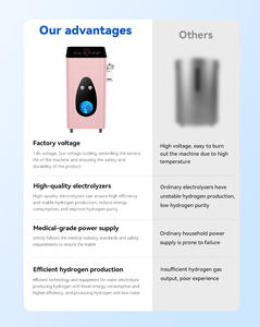 Inhalador de Oxígeno PEM de Alta Gama para Uso Doméstico, Terapia de Salud Inteligente OEM, Inhalador de Hidrógeno Antienvejecimiento de 3000 ml - Product Image 2