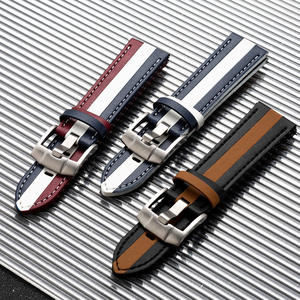 <span class=keywords><strong>สาย</strong></span>นาฬิกา Apple Watch, <span class=keywords><strong>สาย</strong></span>หนังไมโครไฟเบอร์สองโทนสีสำหรับเป<span class=keywords><strong>ล</strong></span>ี่ยนสายรัดแนวสปอร์ตสำหรับ iWatch Series 11 SE ultra - Product Image 2