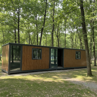 Maison Conteneur Préfabriquée Extensible de 40' Cadre de Maison Conteneur Maisons Conteneur 3 Chambres Maison Conteneur 76 Livraison Gratuite