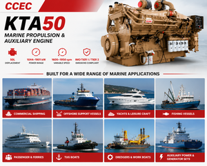 Motor Diésel Marino SCDC CCEC Original Cummins KT50 KTA50-M2 1800HP 1900RPM <span class=keywords><strong>V16</strong></span> 50L Tier 1/2 para Remolcadores y Barcos <span class=keywords><strong>de</strong></span> Trabajo - Product Image 4