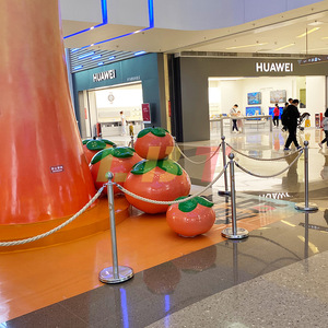 Libit Fruit <b>Tree</b> Sculpture Fiberglass <b>Outdoor</b> Chinese New Year Decoration Artistic Hallway Display - Product Image 3