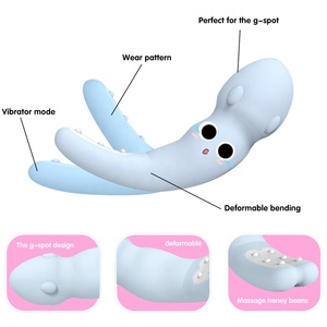 Potente <span class=keywords><strong>vibrador</strong></span> inalámbrico con control remoto para mujer y parejas, con aplicación juguete sexual tipo U, bragas vibradoras - Product Image 3