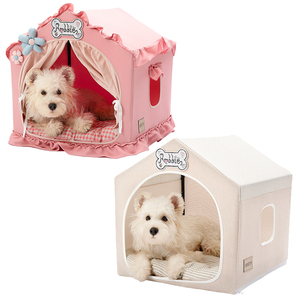 <span class=keywords><strong>Indoor</strong></span>-Hundehütte mit Rahmen, süßes Hunde zeltbett mit Deck höhle, atmungsaktiv, wasch bar und faltbar - Product Image 6