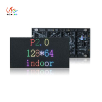 RGX Kommerzielles Einkaufszentrum LED-Modul Indoor-Shop-Werbung RGB LED-Bildschirm Zubehör SMD P2 256*128MM LED-Anzeigemodul