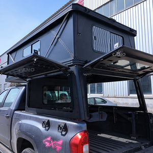 Tente de toit rigide verticale à montage rapide avec <span class=keywords><strong>annexe</strong></span> pour camionnette à benne courte de 5 pieds, idéale pour le camping tout-terrain - Product Image 4