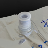 Sachet de sirop post-mix en boîte avec valve, haute barrière, pour emballage de boissons gazeuses et systèmes de fontaines à soda