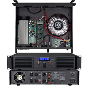 Amplificador de Potencia Profesional de 4 Canales Clase D, 800 Vatios de Alta Potencia para Actuaciones en Escenario y Sistemas de Audio para Clubes - Product Image 3