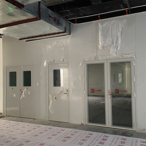Puerta Moderna de Vidrio Batiente para Cuarto Limpio, con Marco de Aluminio Hermético, para Hospitales, Laboratorios, Industria Farmacéutica, Cuartos Limpios GMP y Centros Comerciales - Product Image 2